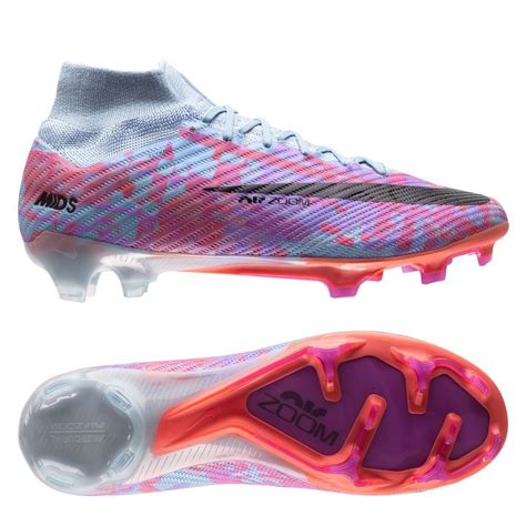 nike mercurial superfly fg fußballschuhe blau weiß volt schwarz|mercurial superfly fussballschuhe.